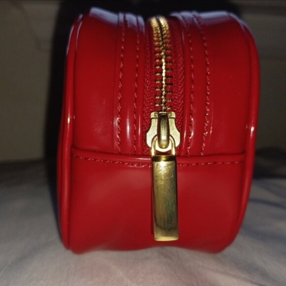 Red Tory Burch Cosmetic Case - Picture 4 of 9